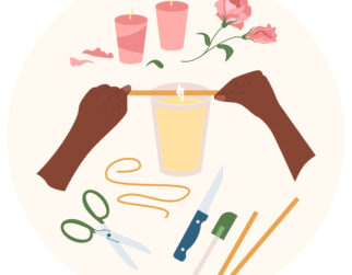 Colonial Candle Making at Westmoreland Sanctuary
